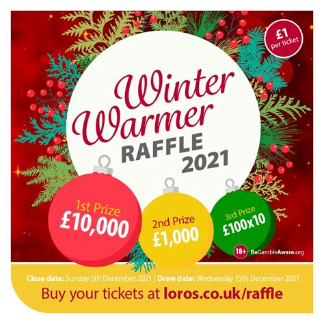 loros lottery results|The Winter Warmer Raffle is here! .